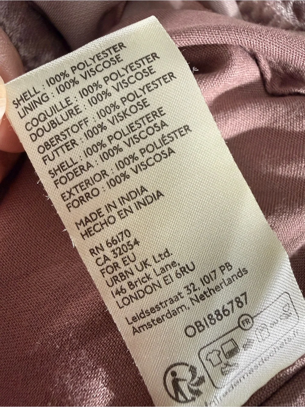 Free People Velvet Deep V-Neck Balloon Sleeve Blouse Mauve Size M
